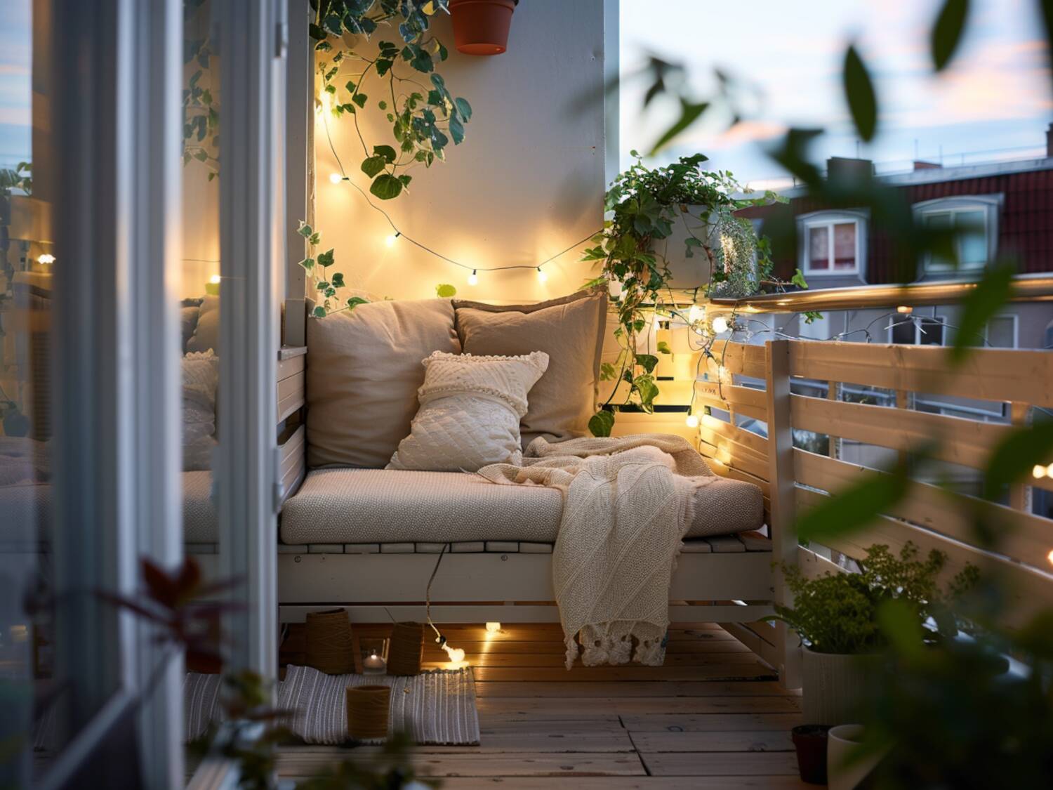 Jak urządzić balkon w stylu skandynawskim na małym metrażu