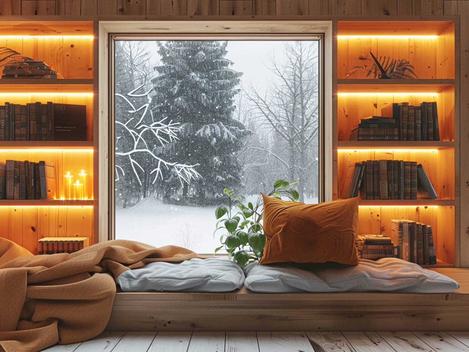 Najlepsze regały z wbudowanym oświetleniem LED.