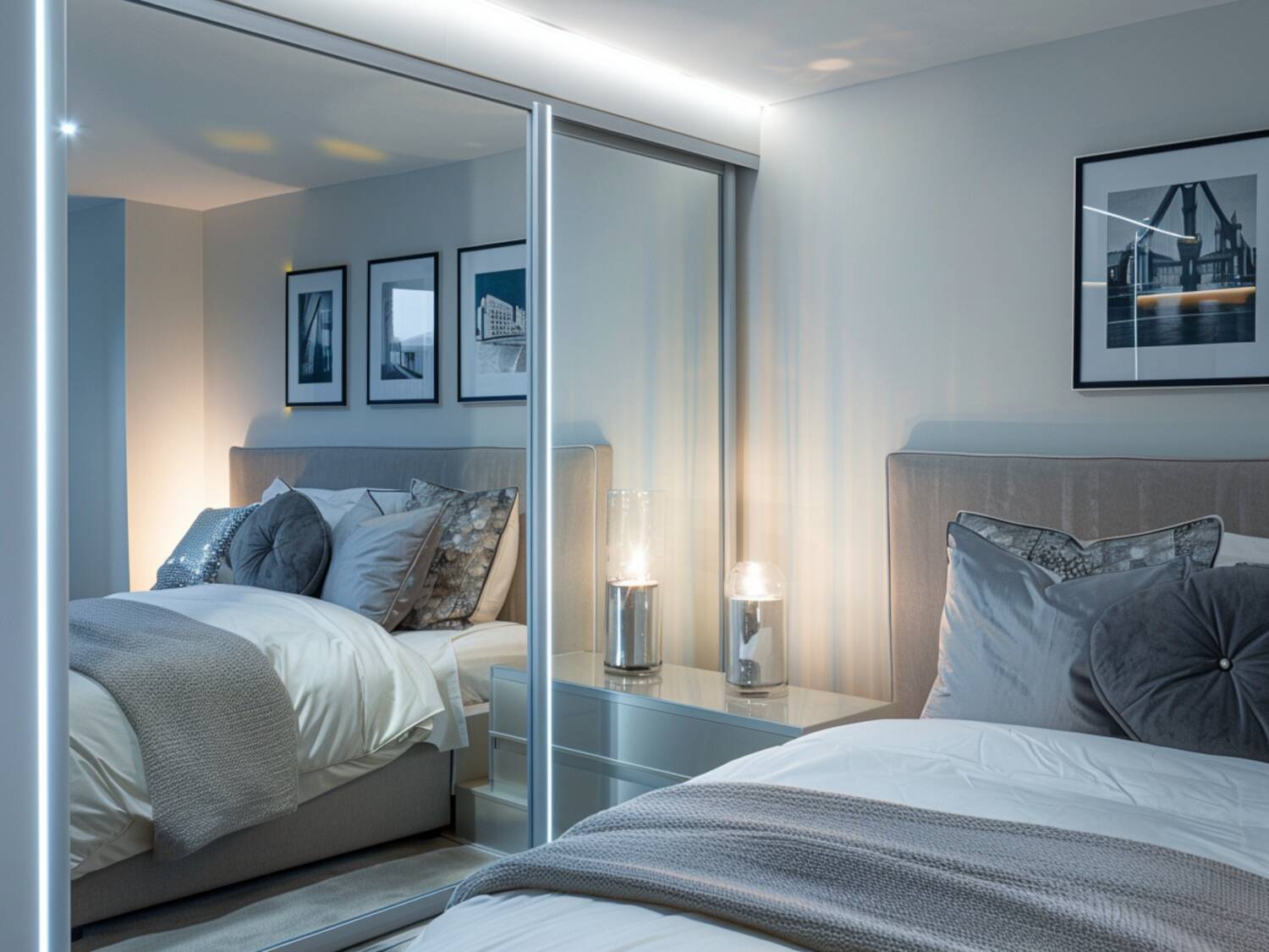 Najlepsze szafy przesuwne z lustrami