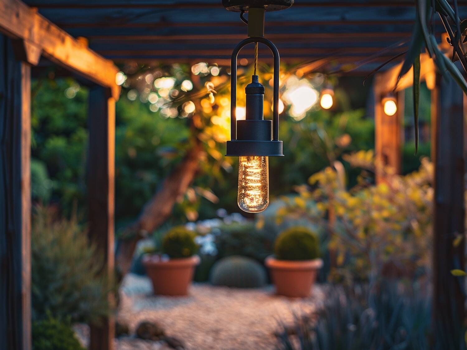 Jakie lampy ogrodowe najlepiej podkreślą charakter altan w stylu industrialnym