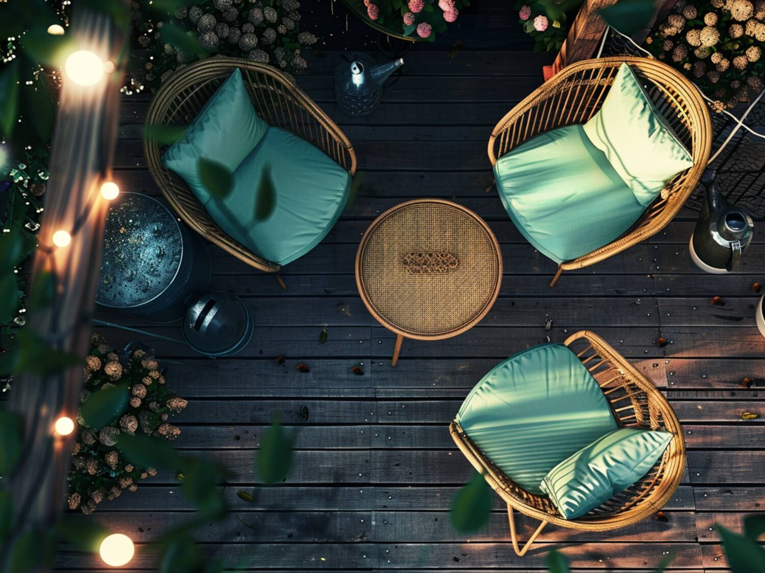 Najlepsze zestawy mebli tarasowych w stylu vintage.