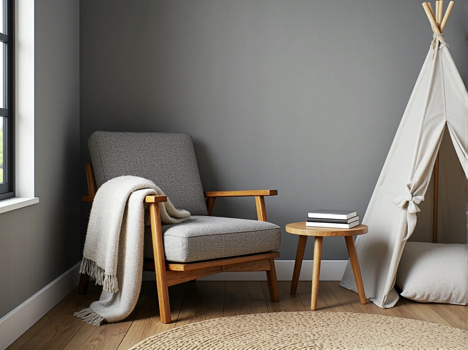 Przytulne dodatki i pastelowe kolory uzupełniające meble skandynawskie.