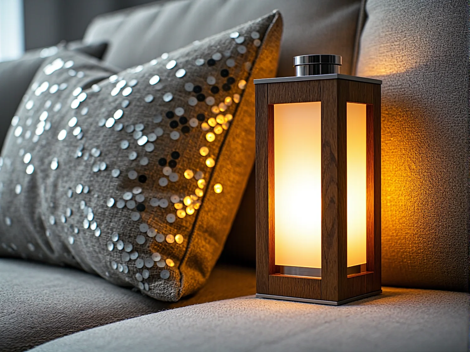 Luksusowe oświetlenie solarne oczka wodnego w przydomowym ogrodzie.