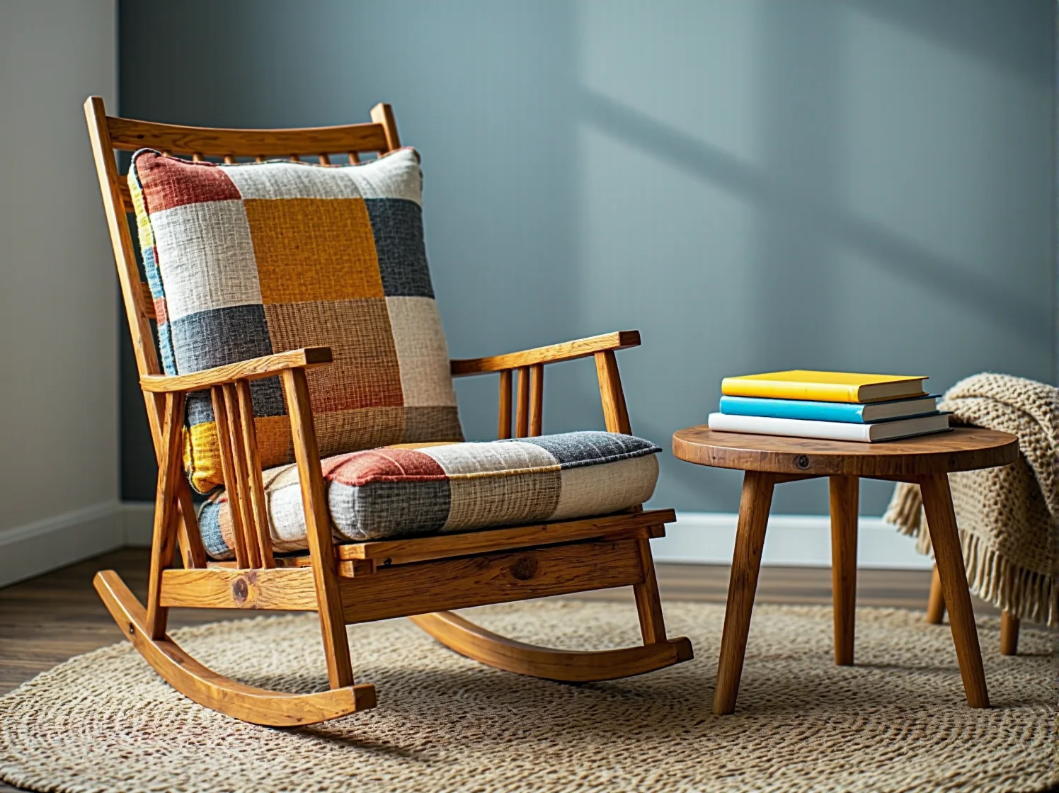 Proces bezpiecznego malowania starych krzesełek ekologiczną farbą do pokoju dziecięcego.