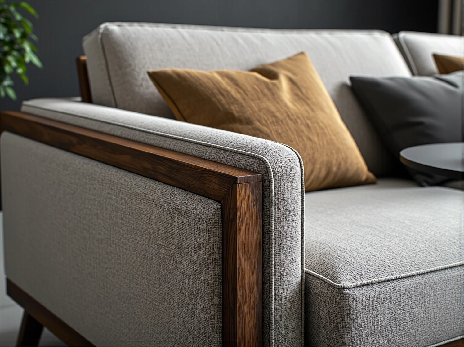 Minimalistyczny design i proste linie charakterystyczne dla mebli z Europy