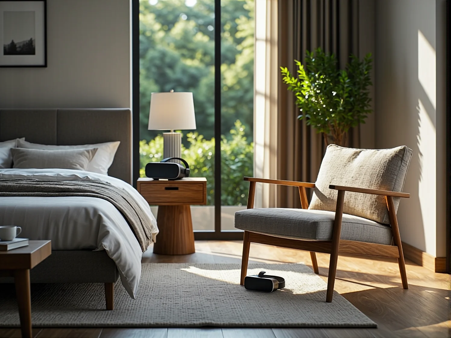 Nowoczesne studio projektowe wyposażone w zaawansowany sprzęt VR